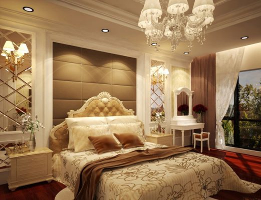 Kết hợp giấy dán tường cùng với phào chỉ trong trang trí nội thất ngày nay
